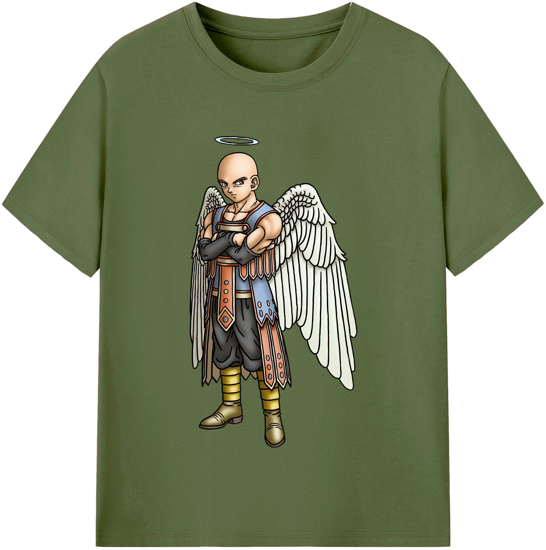 （画像用） ドラゴンクエスト Doragon Kuesuto Dragon Quest 綿100％半袖Tシャツ（フロントプリント）